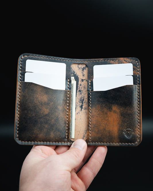 Shell Cordovan Wallet, Inside View