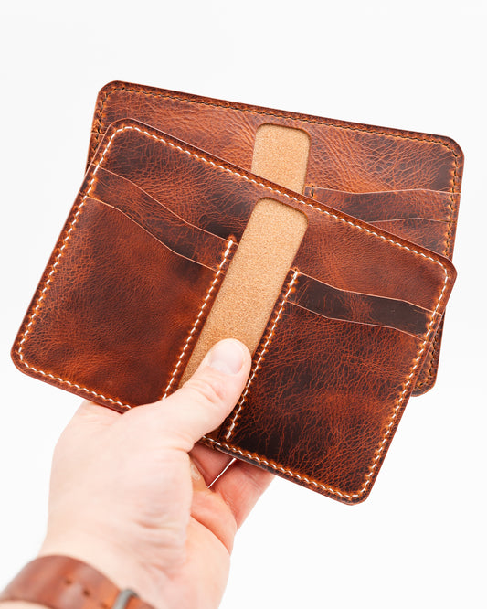 The Blue Ridge - Leather Bifold Wallet