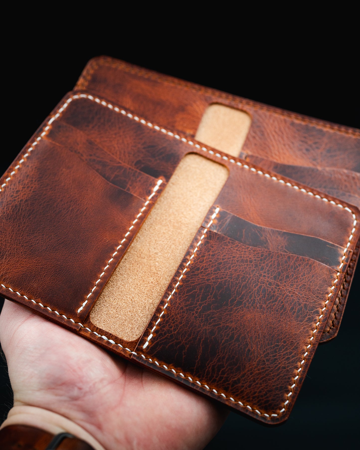 The Blue Ridge - Leather Bifold Wallet