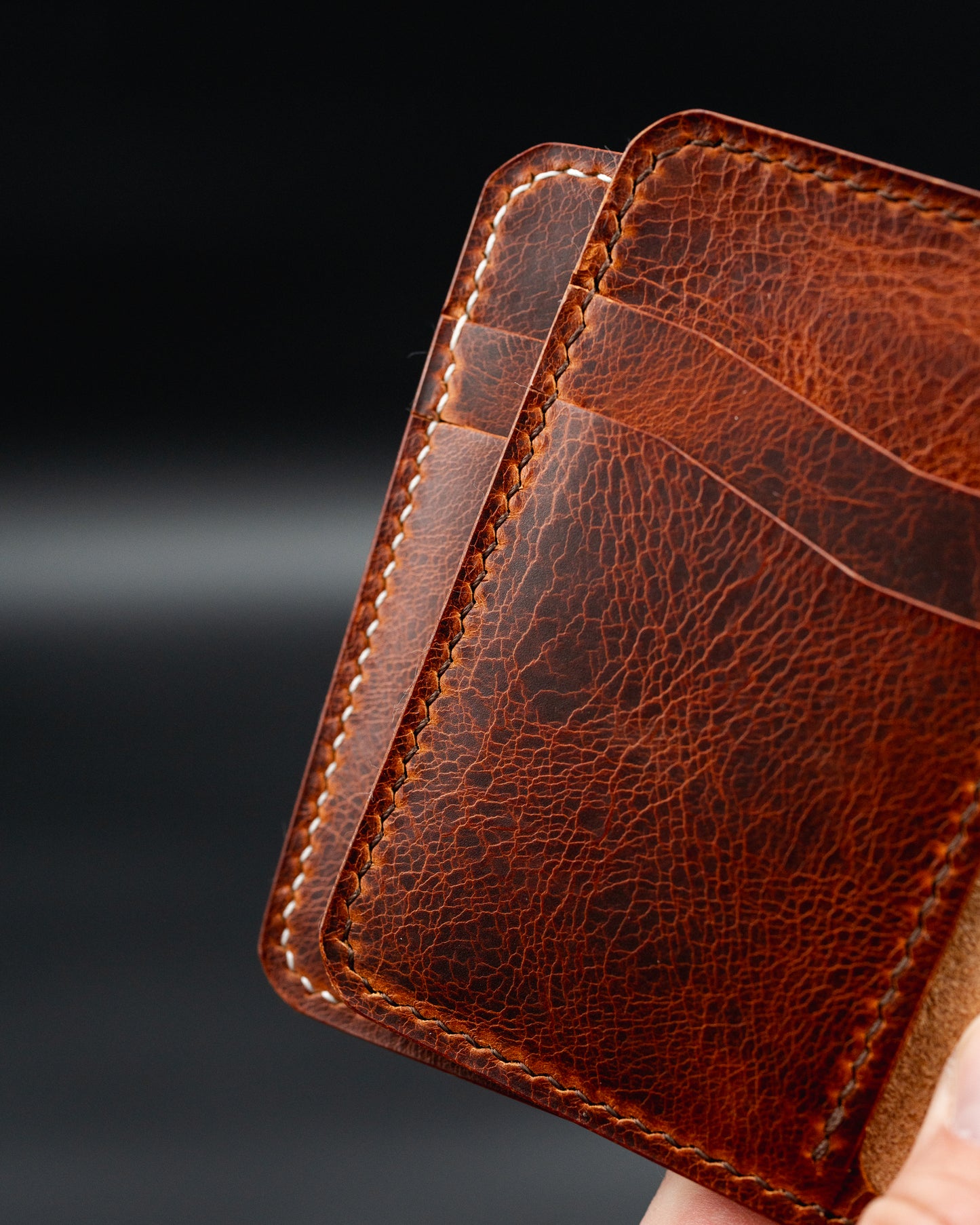 The Blue Ridge - Leather Bifold Wallet