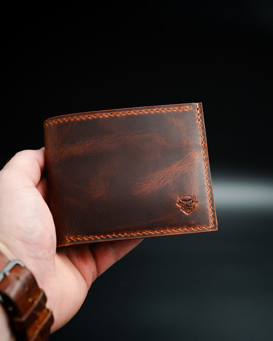 The Classic Bifold Wallet - Badalassi Carlo Waxy Pull-up