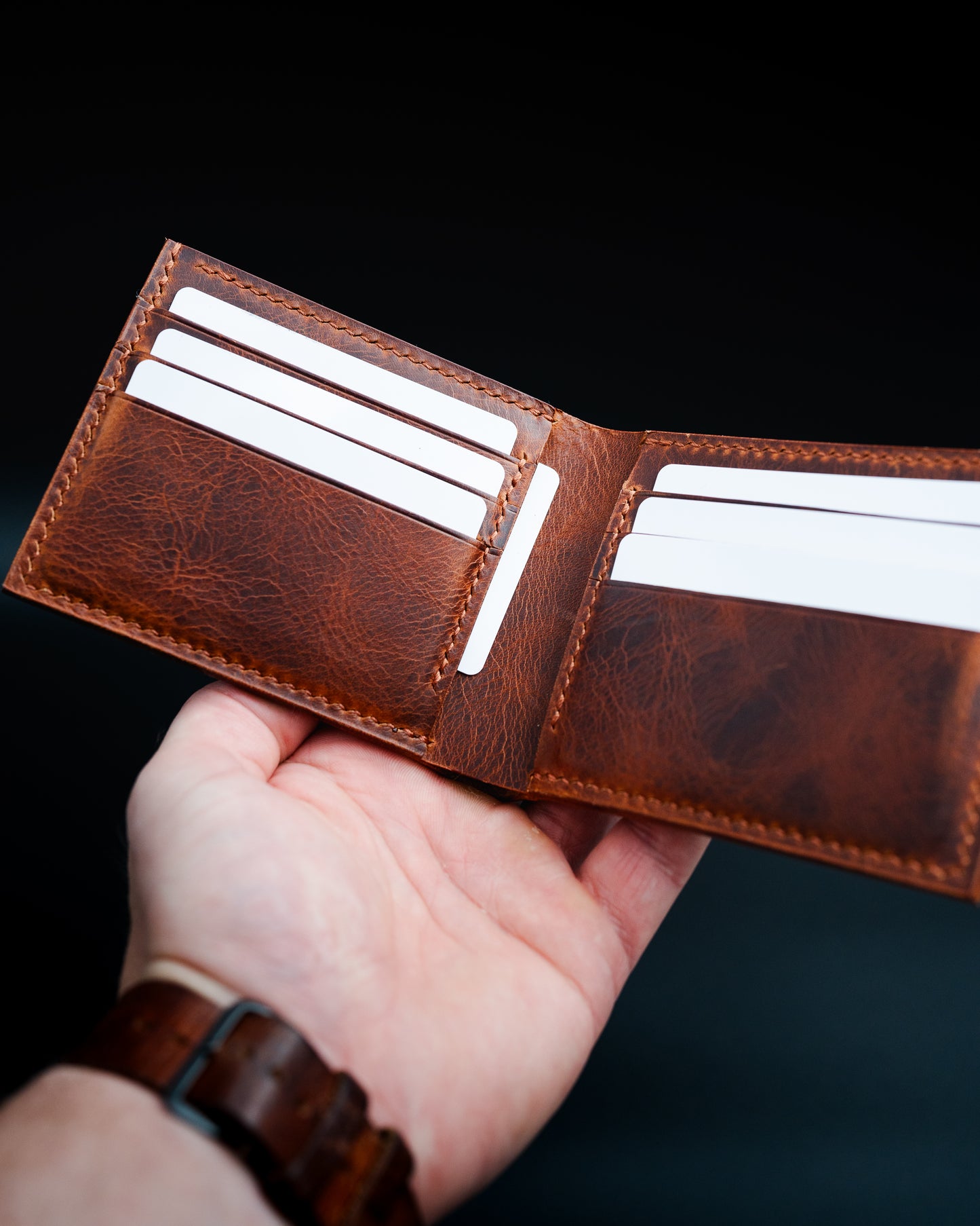 The Classic Bifold Wallet - Badalassi Carlo Waxy Pull-up