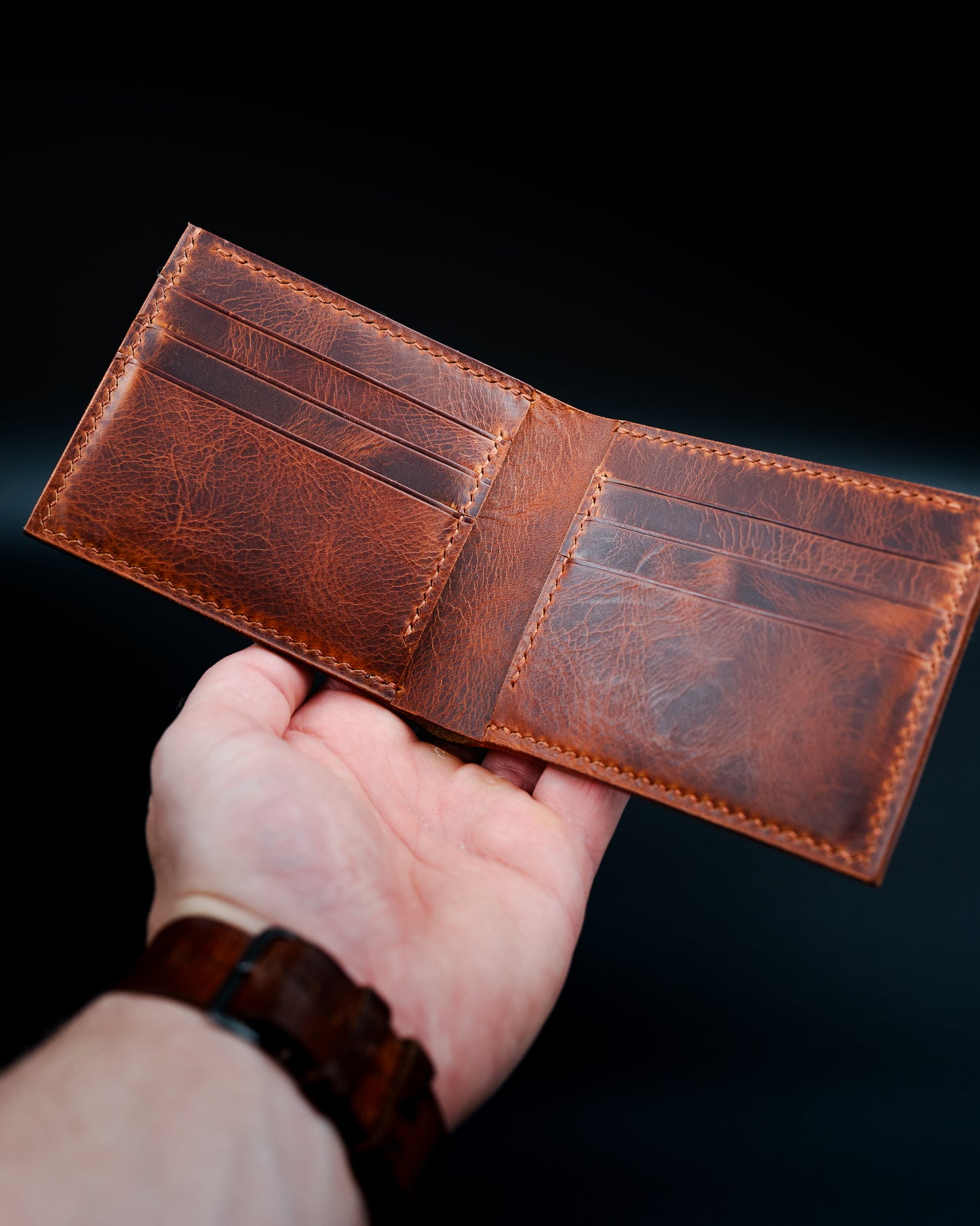 The Classic Bifold Wallet - Badalassi Carlo Waxy Pull-up