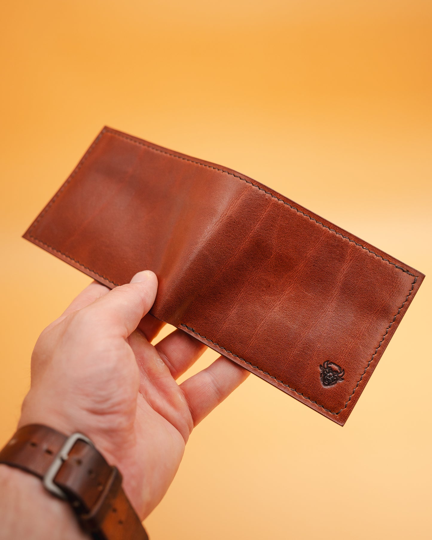 The Classic Bifold Wallet - Wickett & Craig Harness Leather