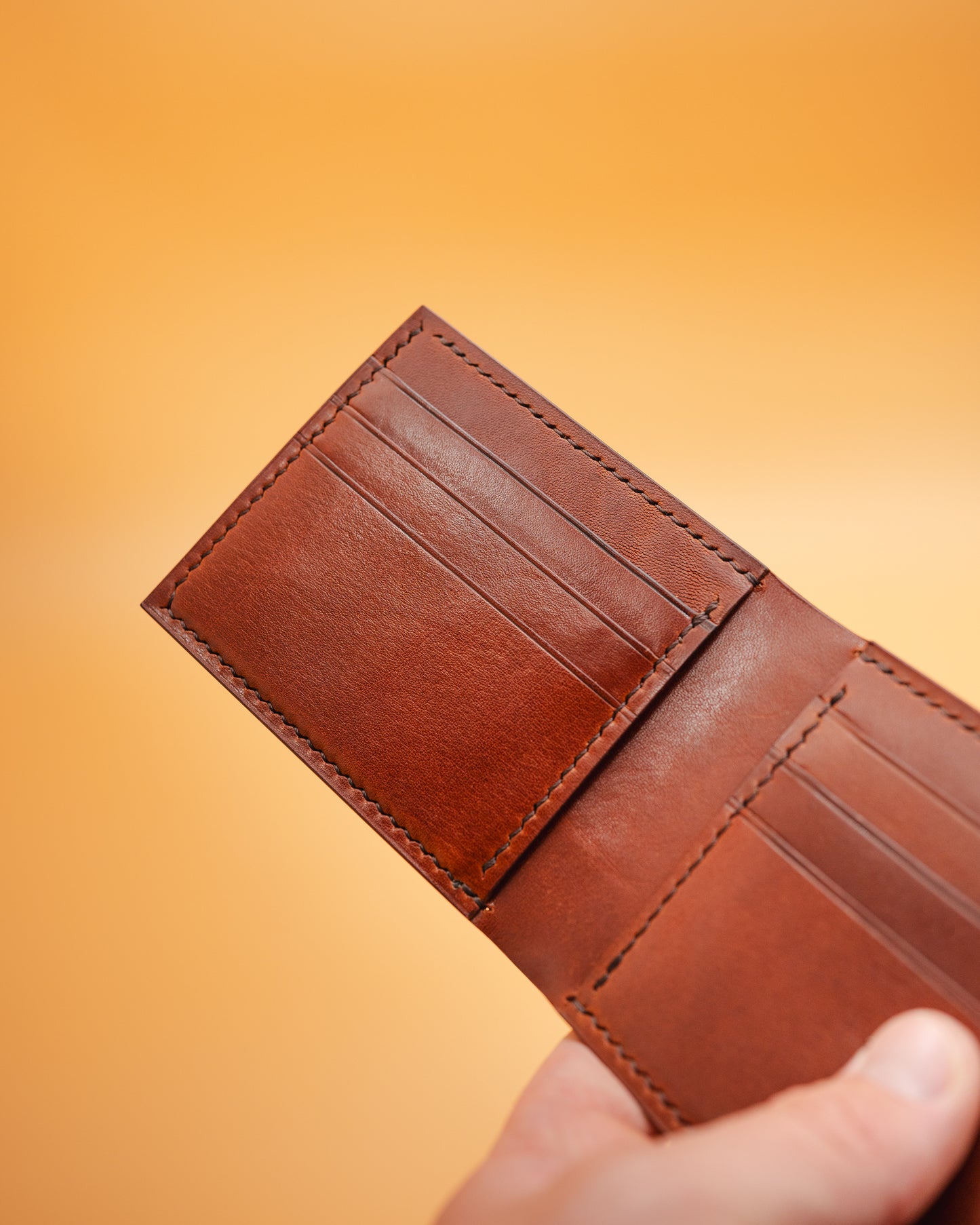 The Classic Bifold Wallet - Wickett & Craig Harness Leather