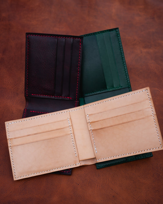 Classic Bifold Wallet - Multiple Colors